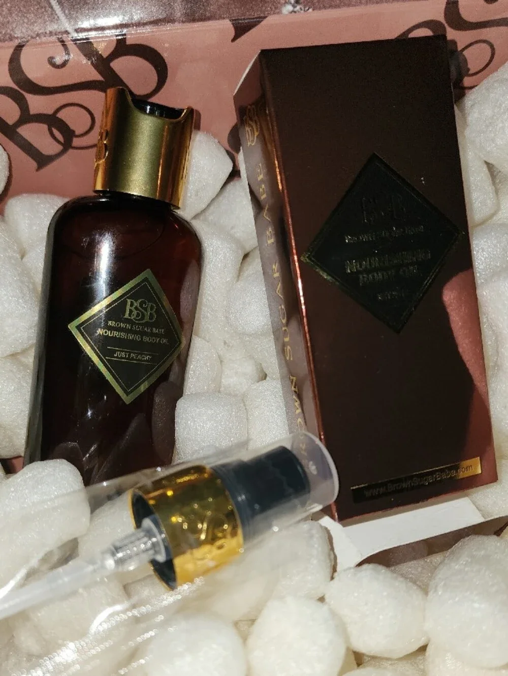 BSB Nourishing Body Oil — Just Peachy